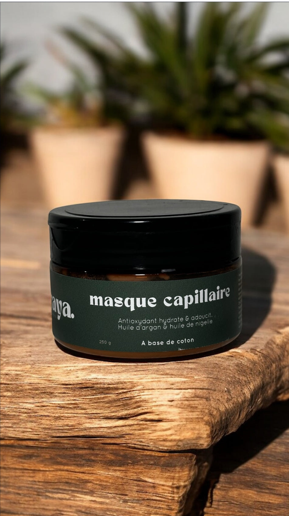 Masque Renaissance capillaire - Nigelle, Argan et fleur de coton