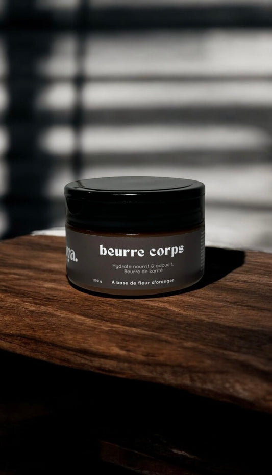 Beurre Corps - Cire d'abeille, karité, huile d'amande douce